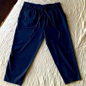 Black Lululemon Joggers hemmed
